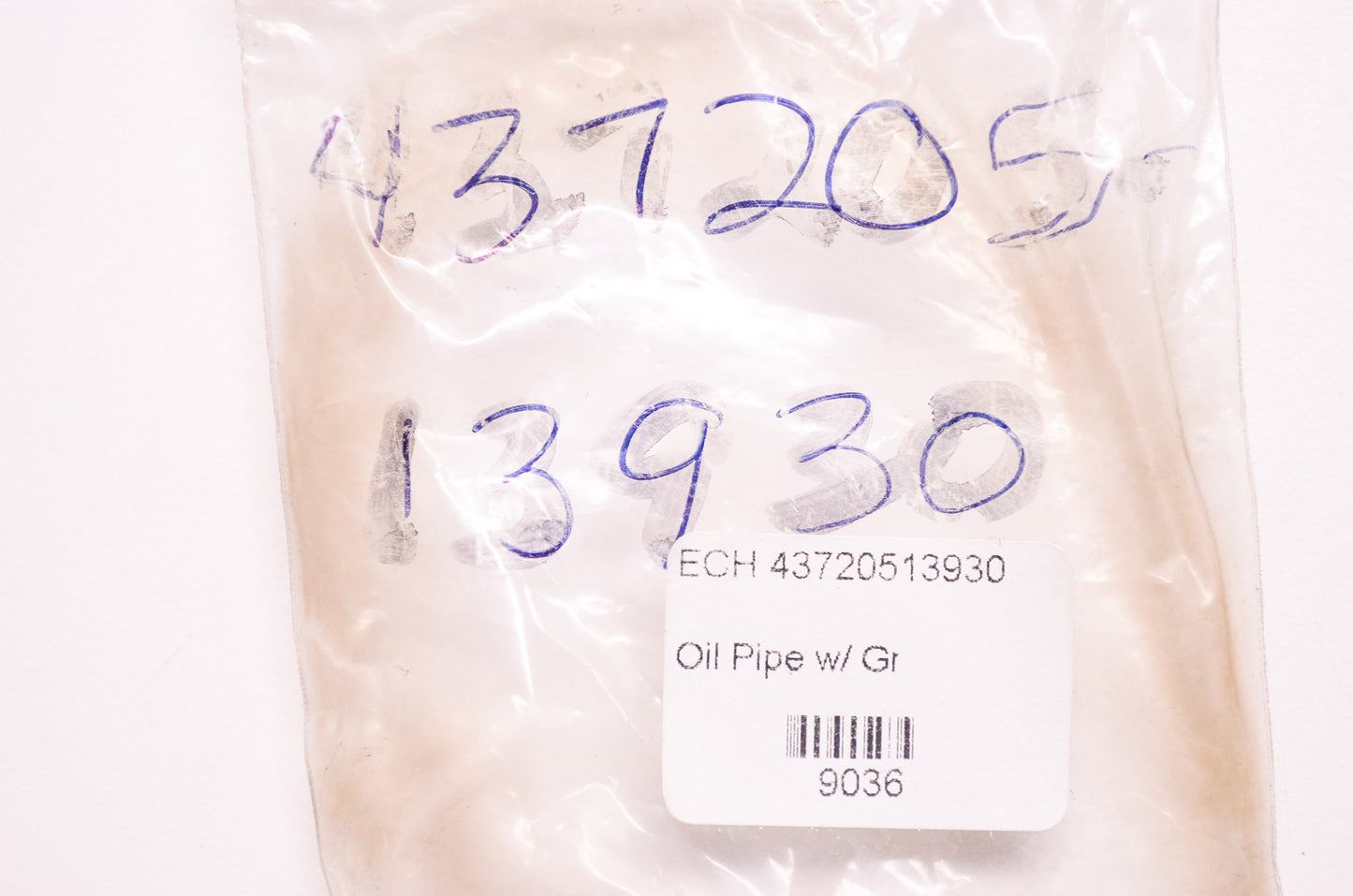 New OEM Echo Oil Pipe w/ Grommet