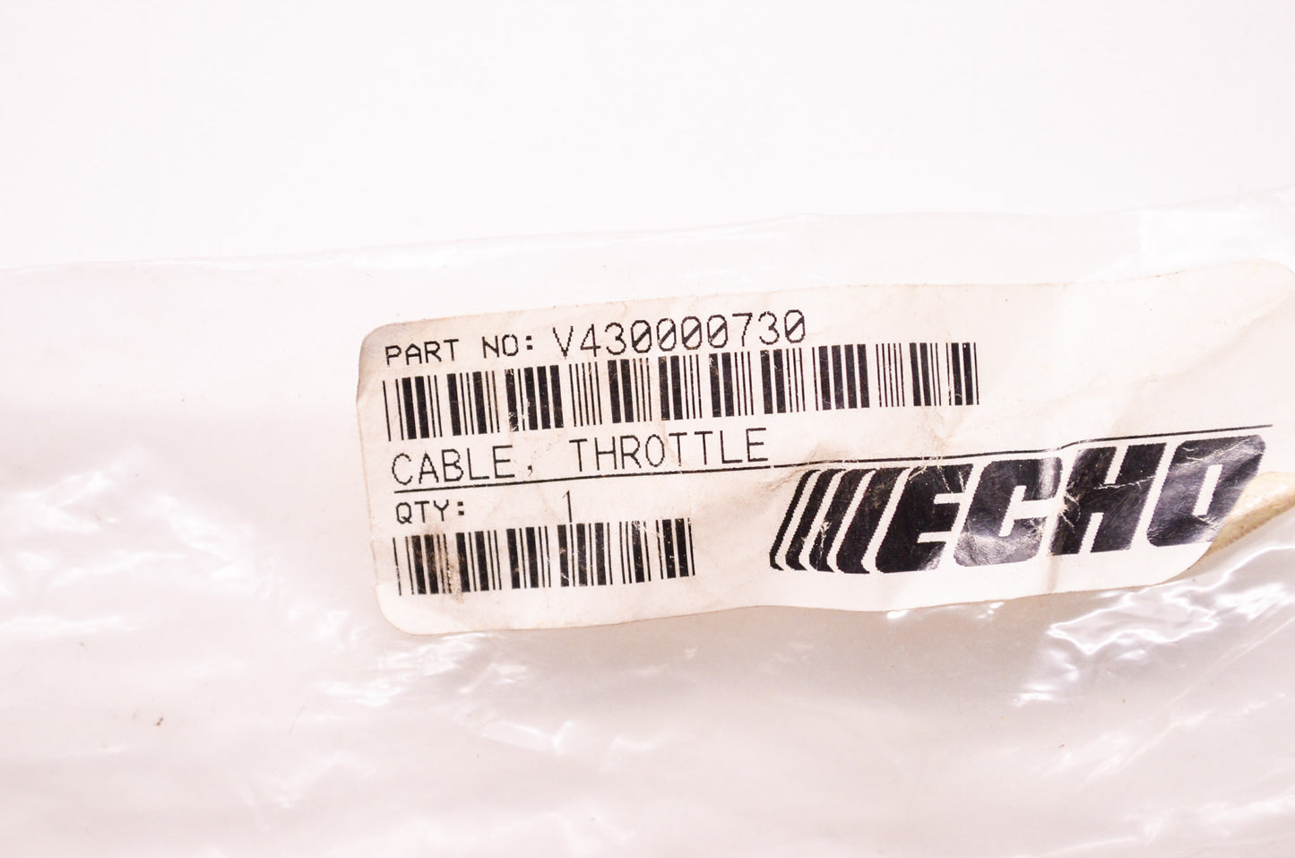 New OEM Echo Throttle Cable