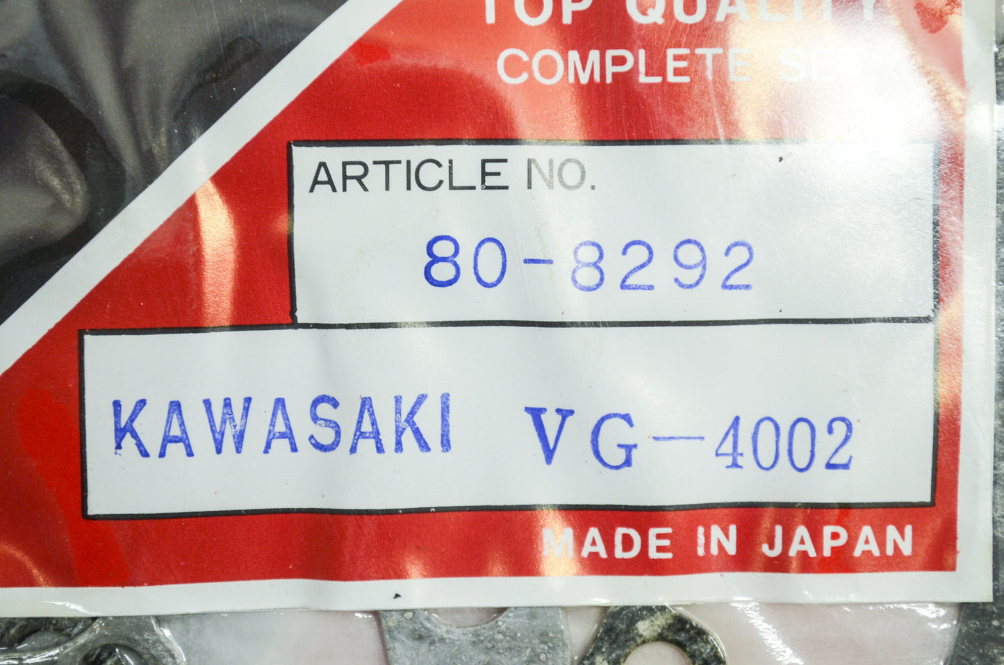 Complete Gasket Set Kawasaki 85-87 KX250 NOS