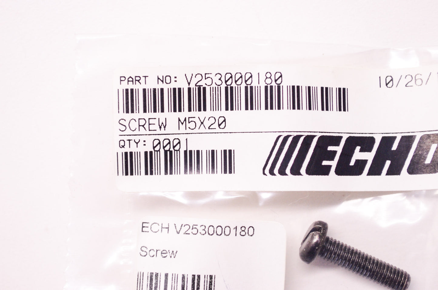 New OEM Echo Screw M5x20