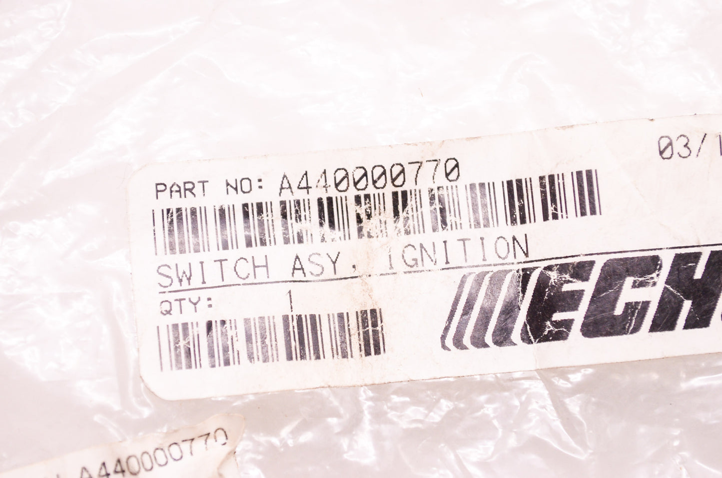 New OEM Echo Ignition Switch Assembly