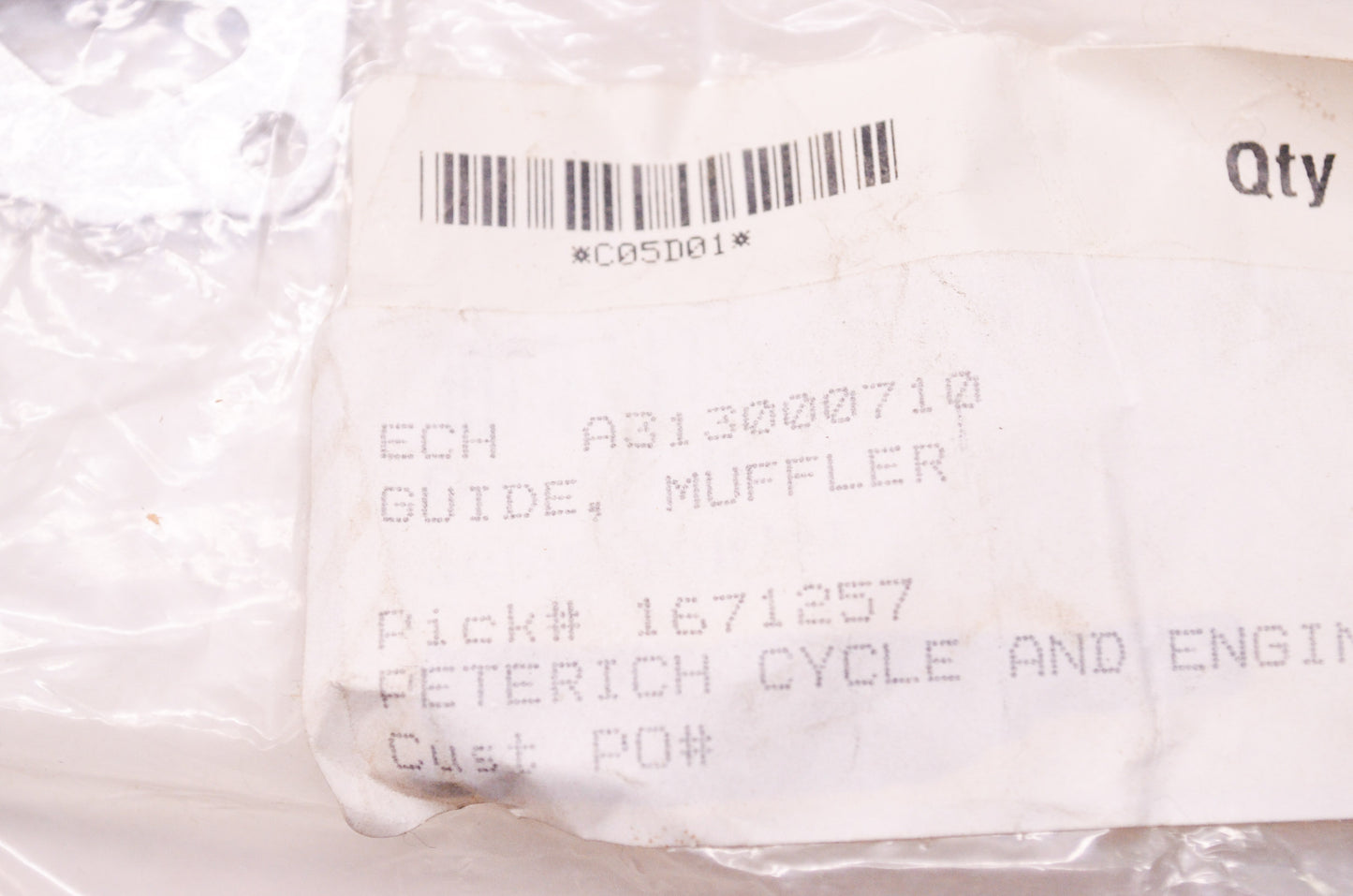 New OEM Echo Muffler Guide