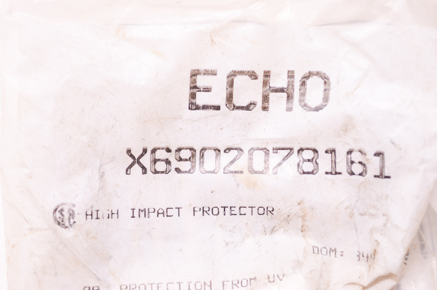 New OEM Echo High Impact Eye Protector Safety Plastic Shield