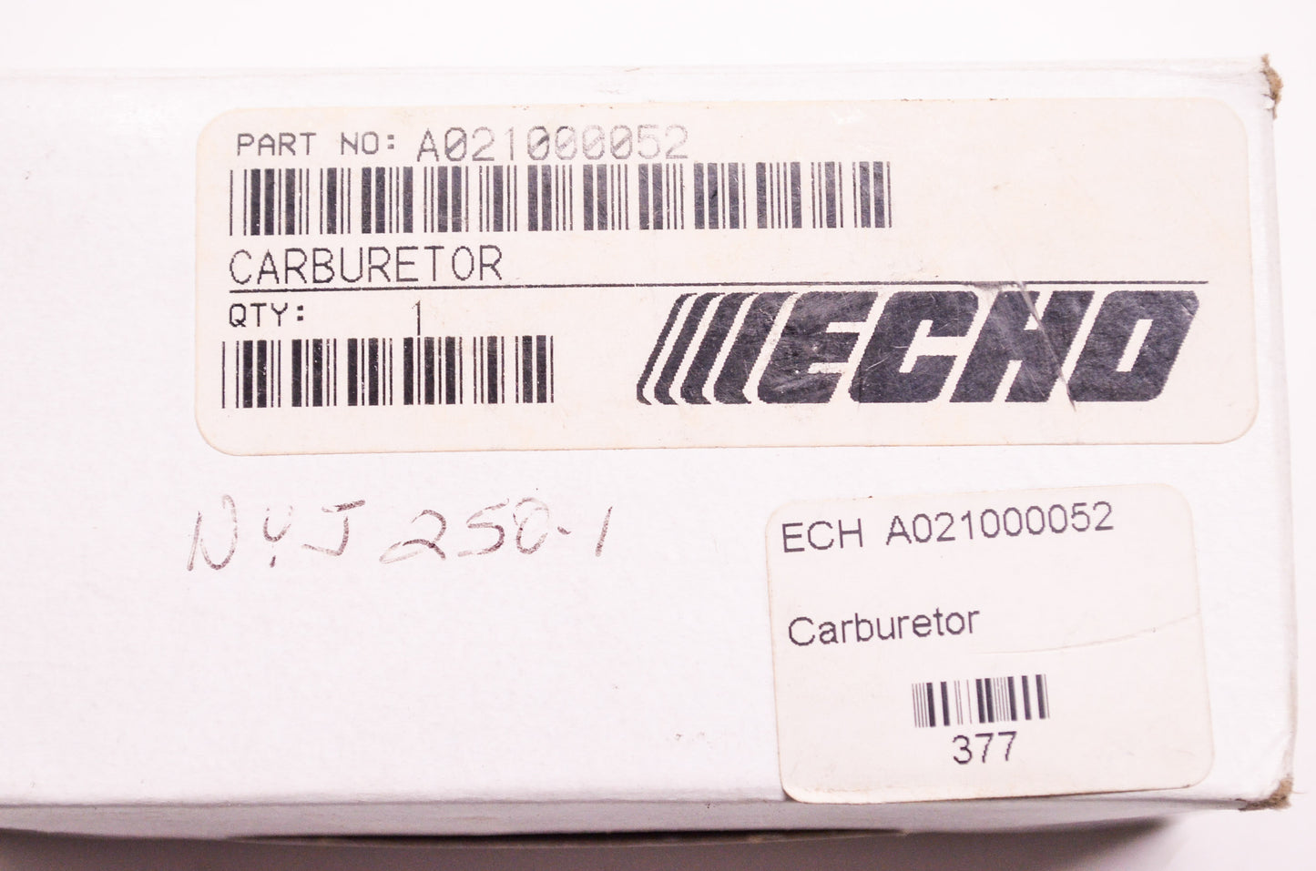 New OEM Echo Walbro Carburetor