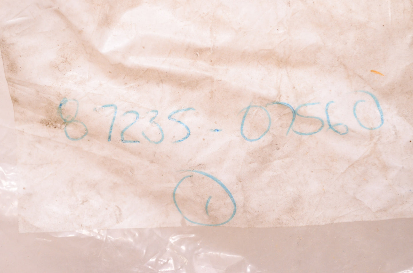 Kubota 87235-07560 Drain Cover O-Ring NOS