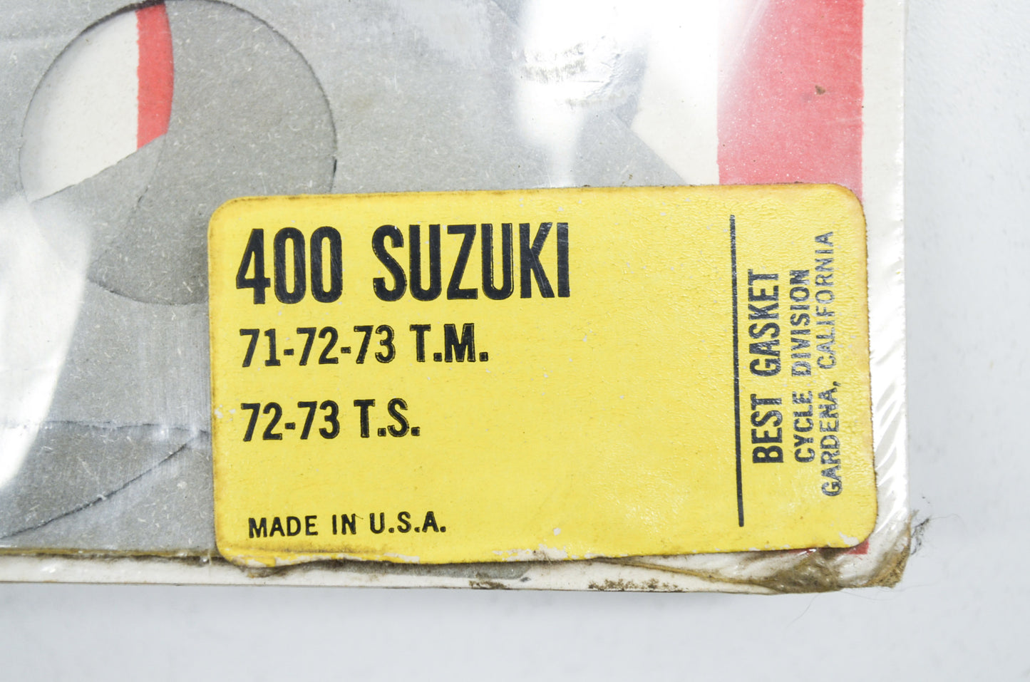New Best Gasket Set Suzuki 71-73 TM 72-73 TS NOS