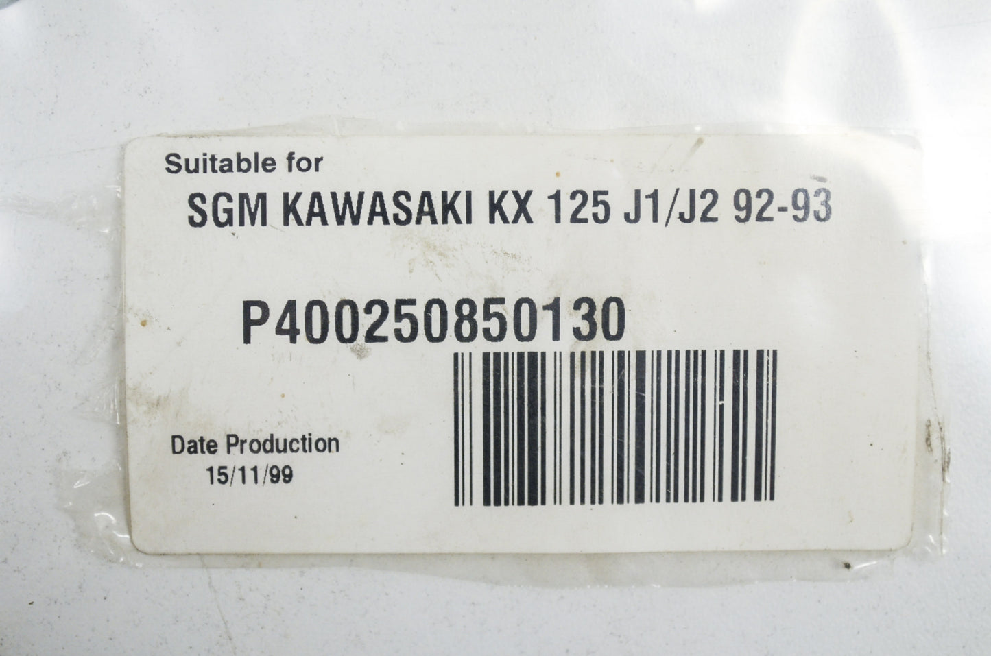 Motor Gasket P5400250850130 Set Kawasaki 92-93 KX125 NOS