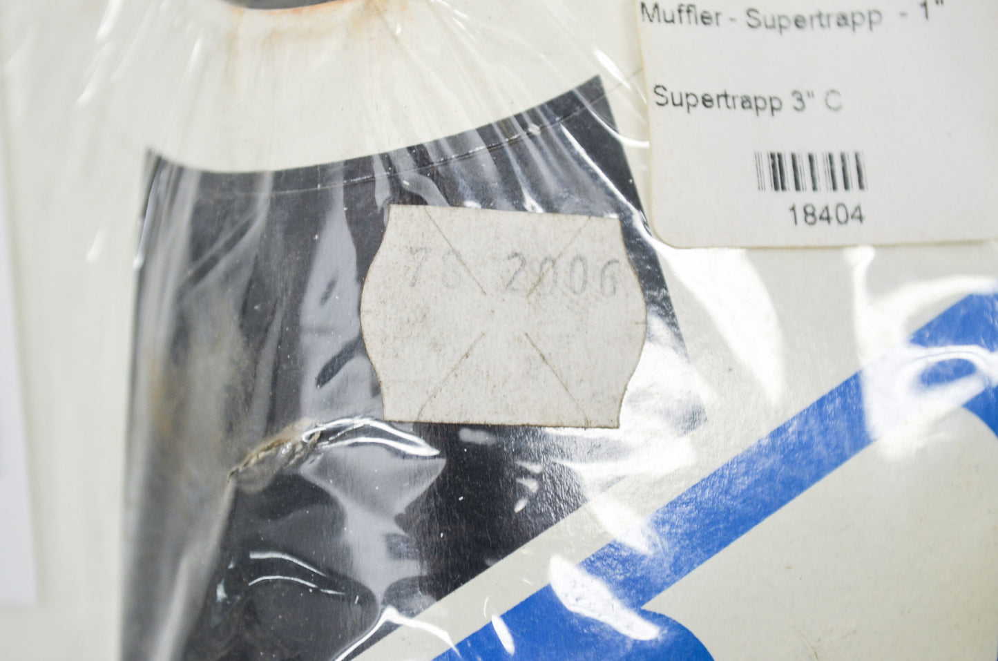 New Supertrapp Muffler 1' NOS
