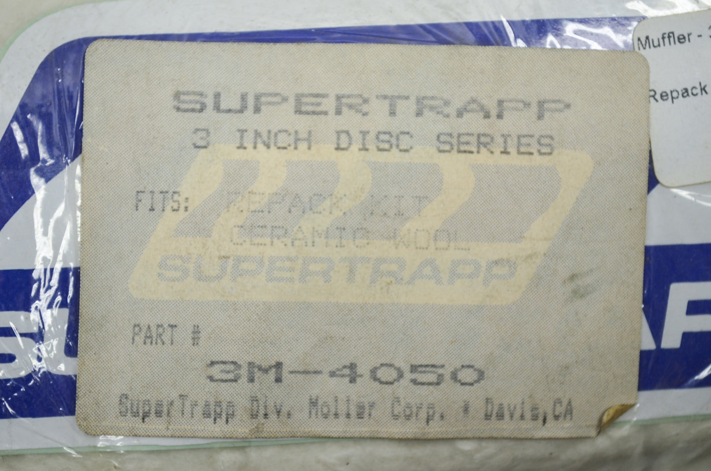 New Supertrapp Muffler Repack Kit NOS