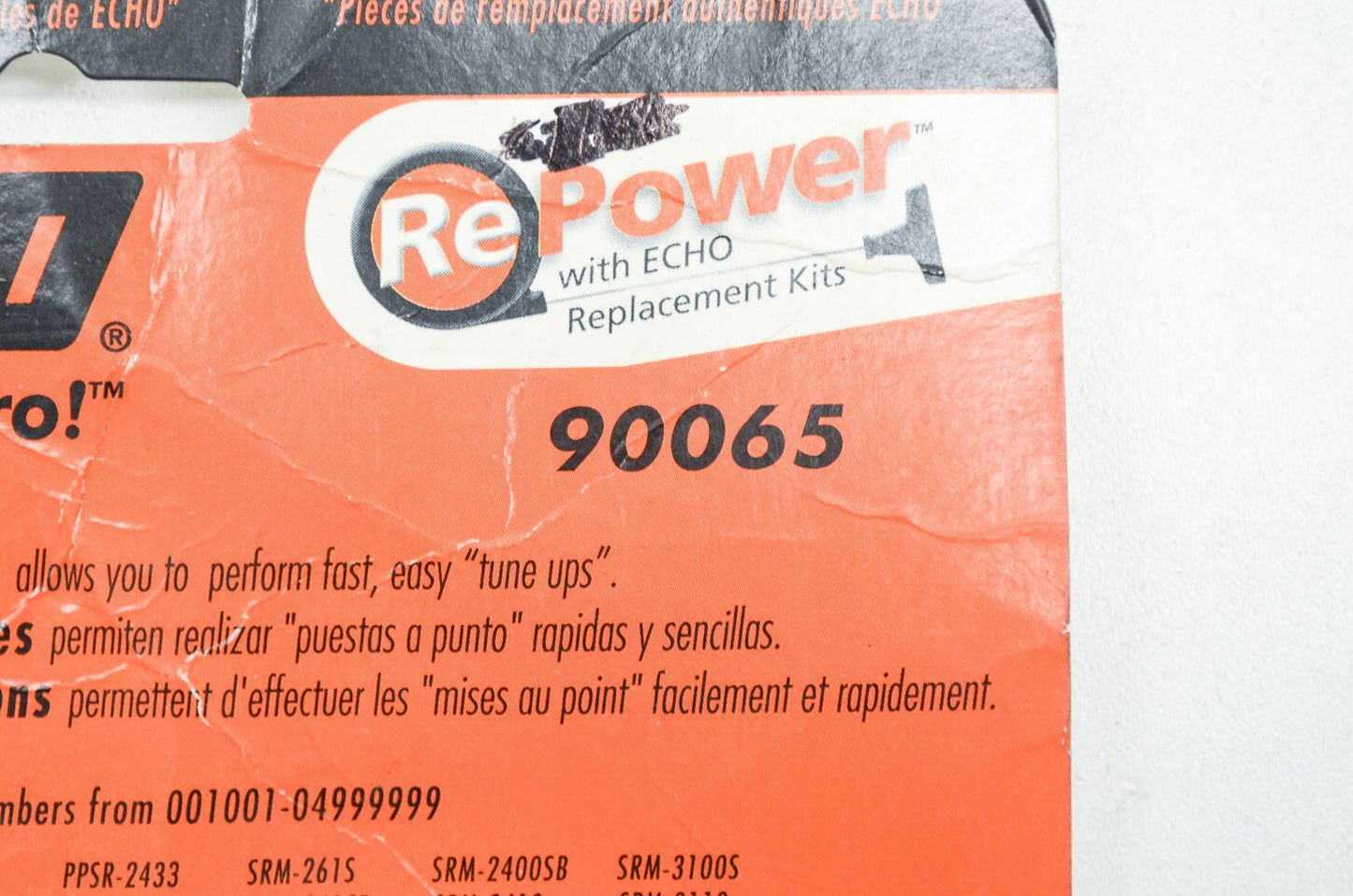 Emissions Tune-up Kit PAS-260 PE-260 PPT-26 SRM-260 NOS