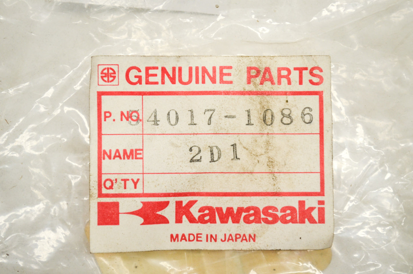OEM Kawasaki 54017-1086 Starter Cable NOS