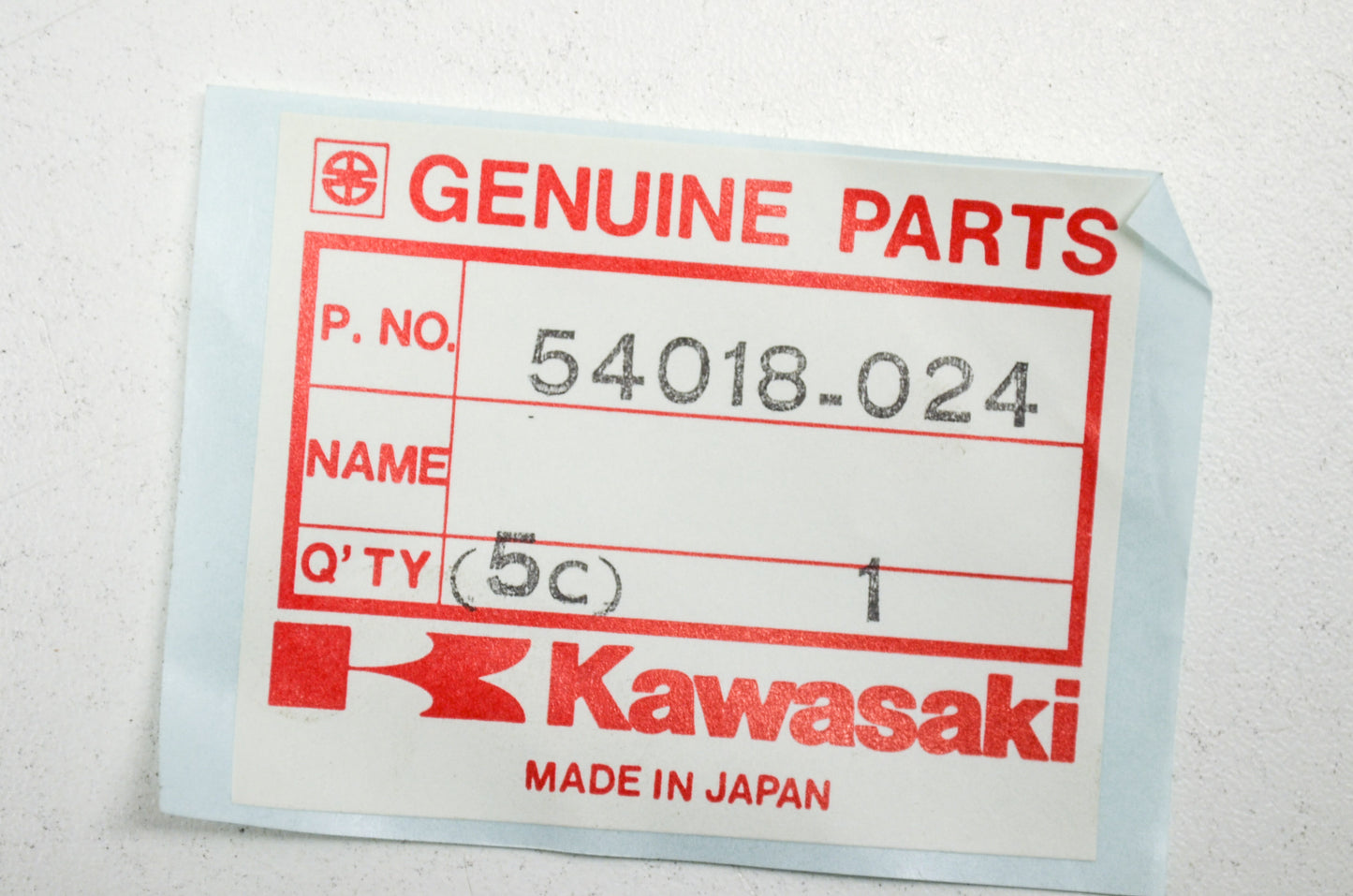 OEM Kawasaki 54018-024 Tachometer Cable NOS