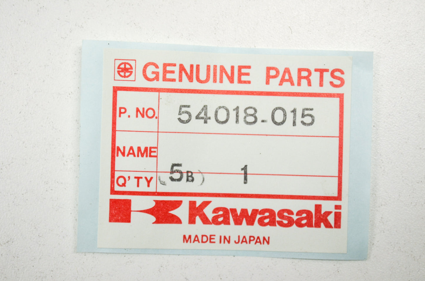 OEM Kawasaki 54018-015 Tachometer Cable NOS