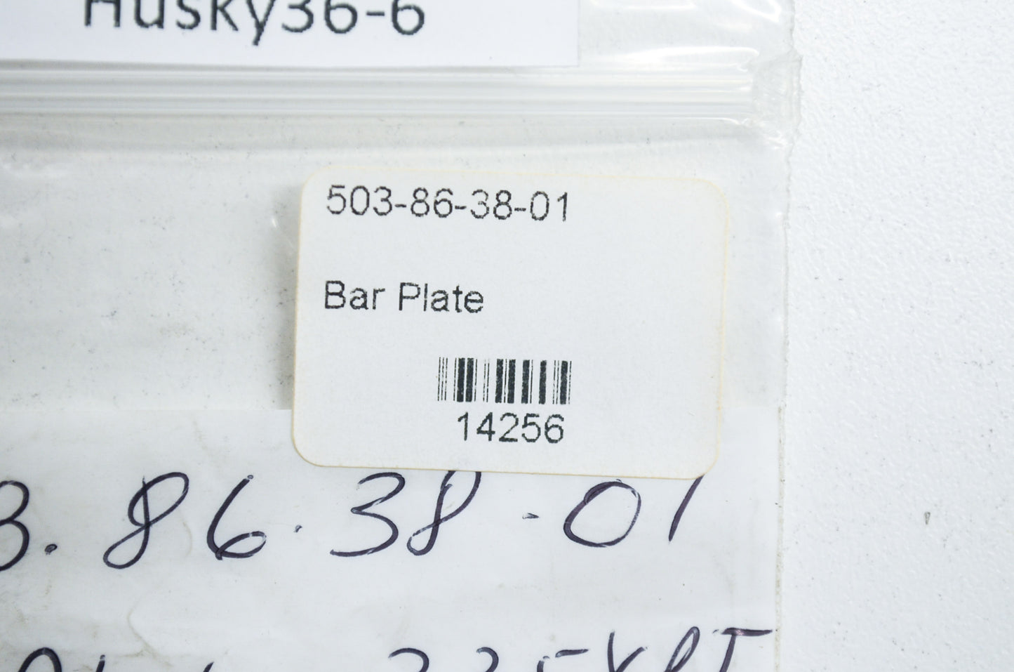 Bar Plate NOS