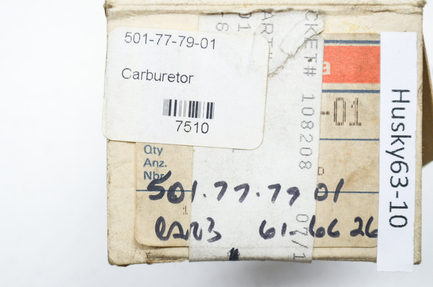 New OEM Husqvarna Carburetor 61 66 268 NOS