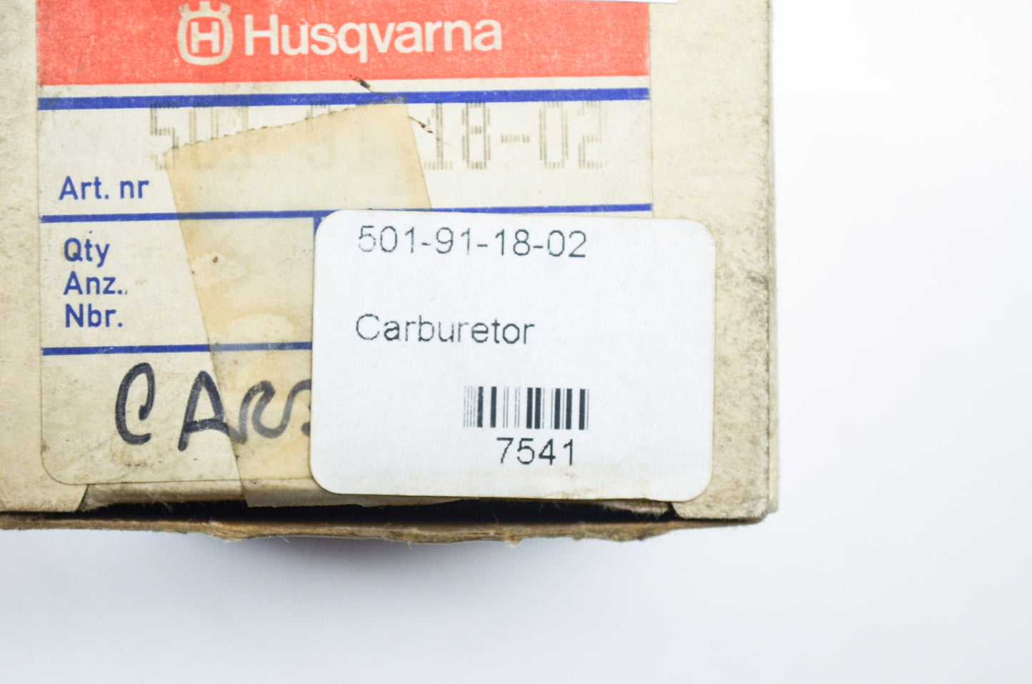 New OEM Husqvarna Carburetor 281 288 NOS