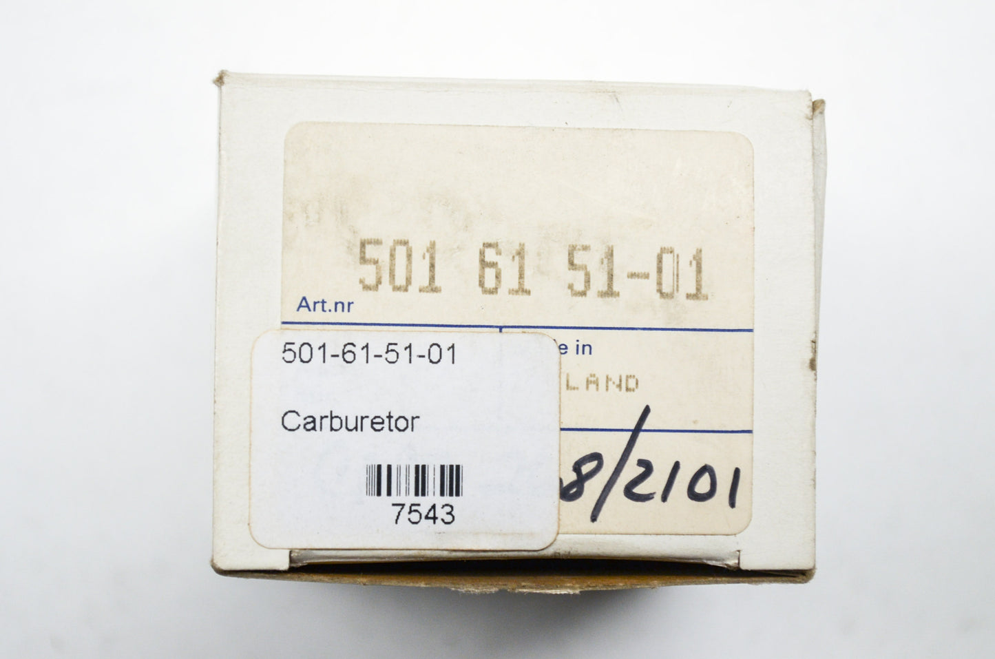 New OEM Husqvarna Carburetor 268 272 NOS