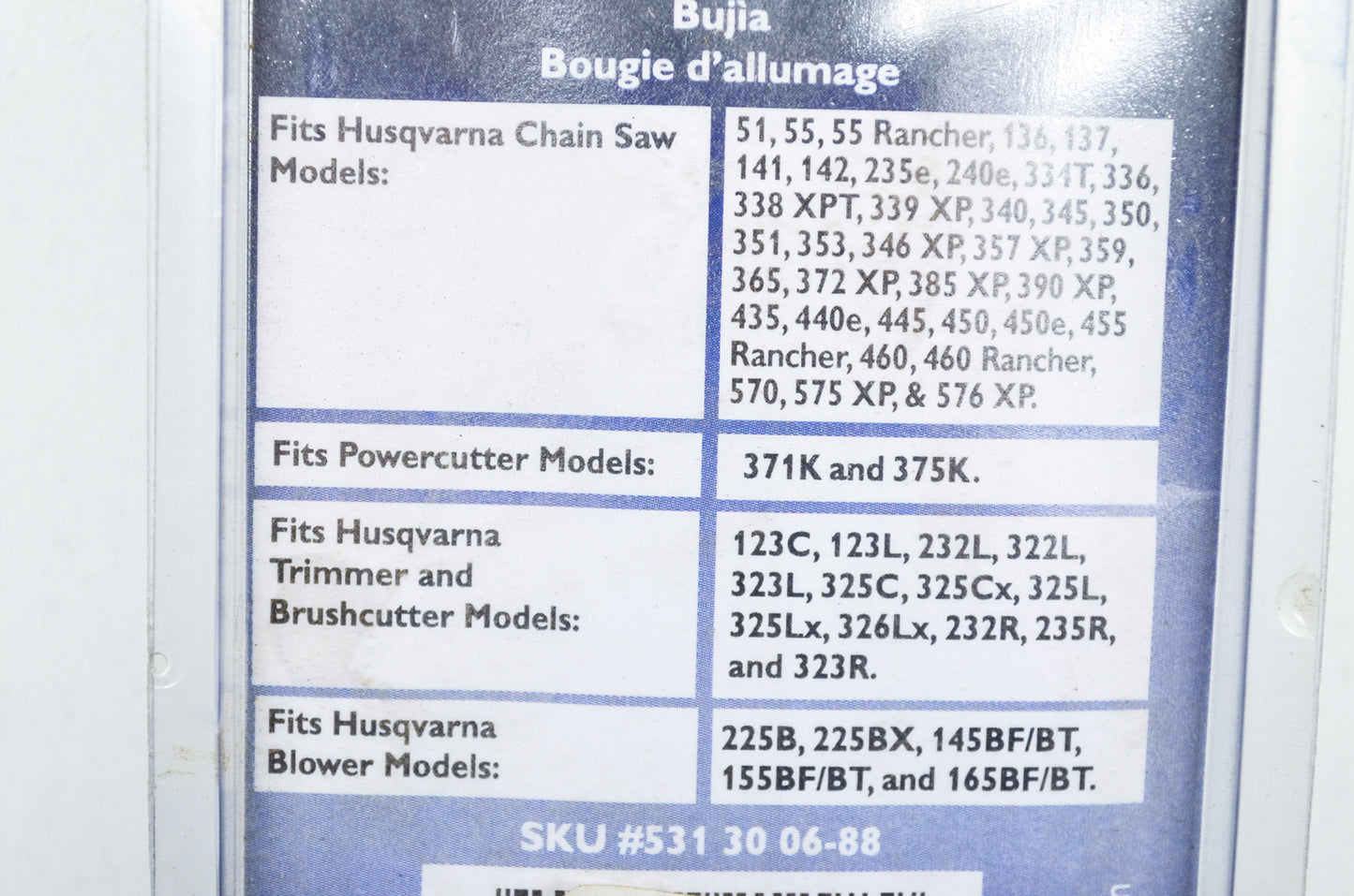 New OEM Husqvarna Spark Plug NOS