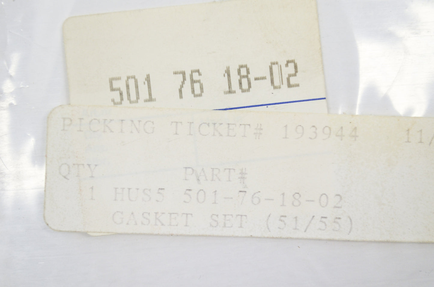 Gasket Set Missing Piece 55 Rancher NOS