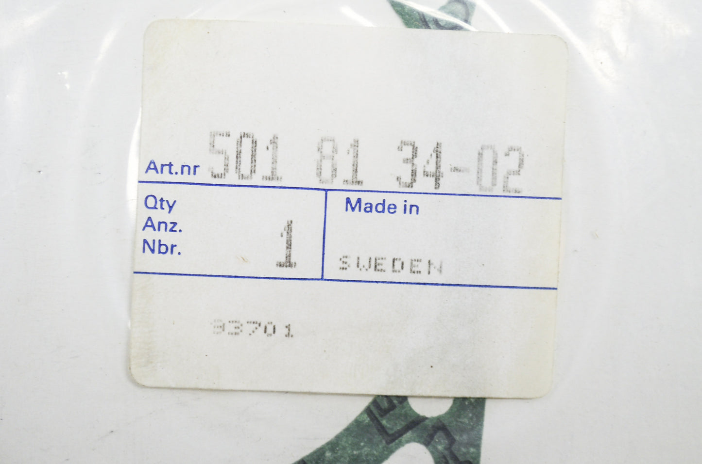 Gasket Set Missing Pieces 281 288 NOS