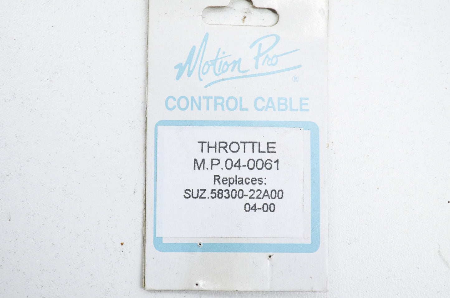 New Motion Pro Throttle Cable 37.5' Suzuki 87-89 LT300E 85-88 LT230S NOS