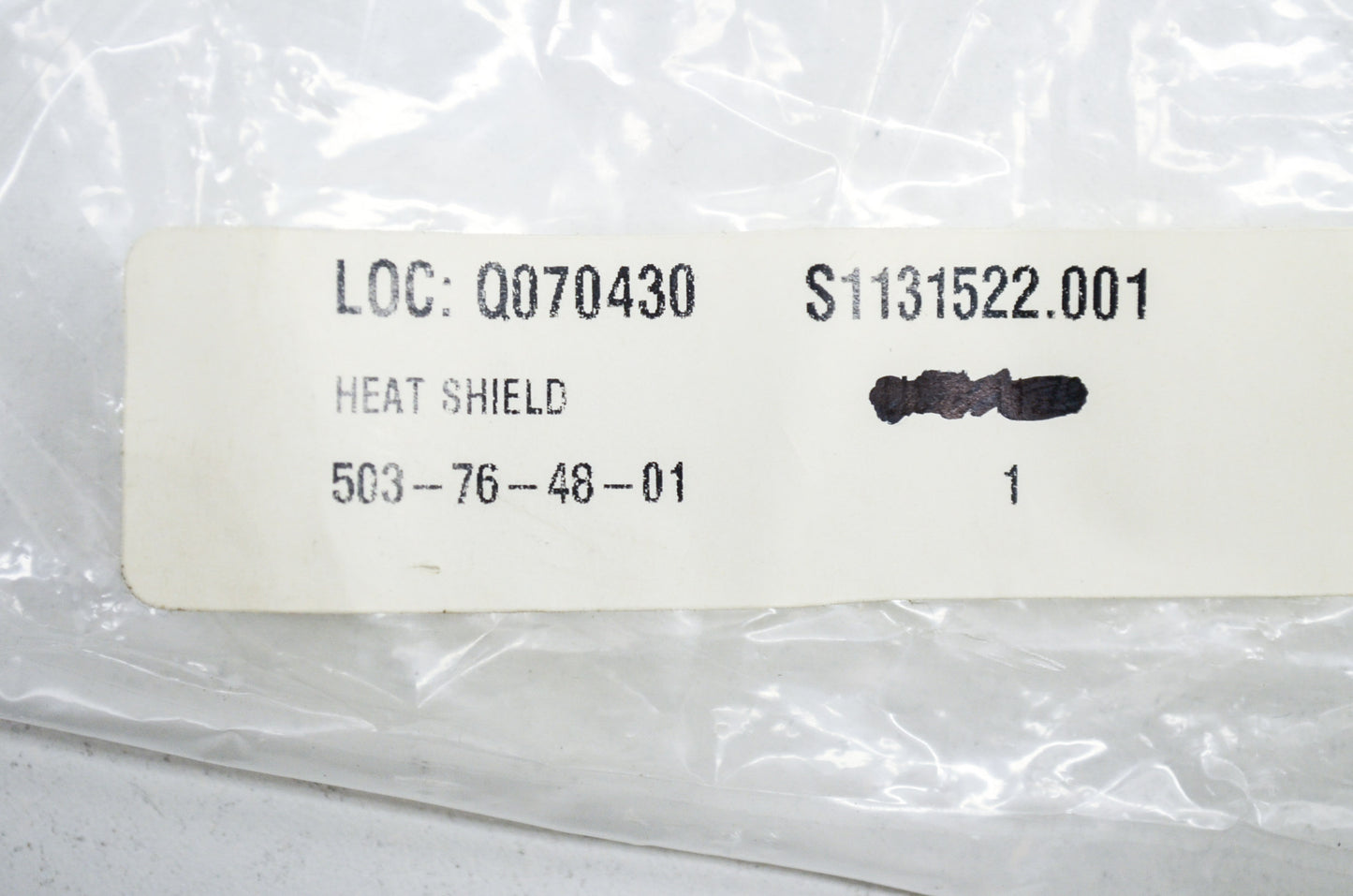Heat Shield NOS