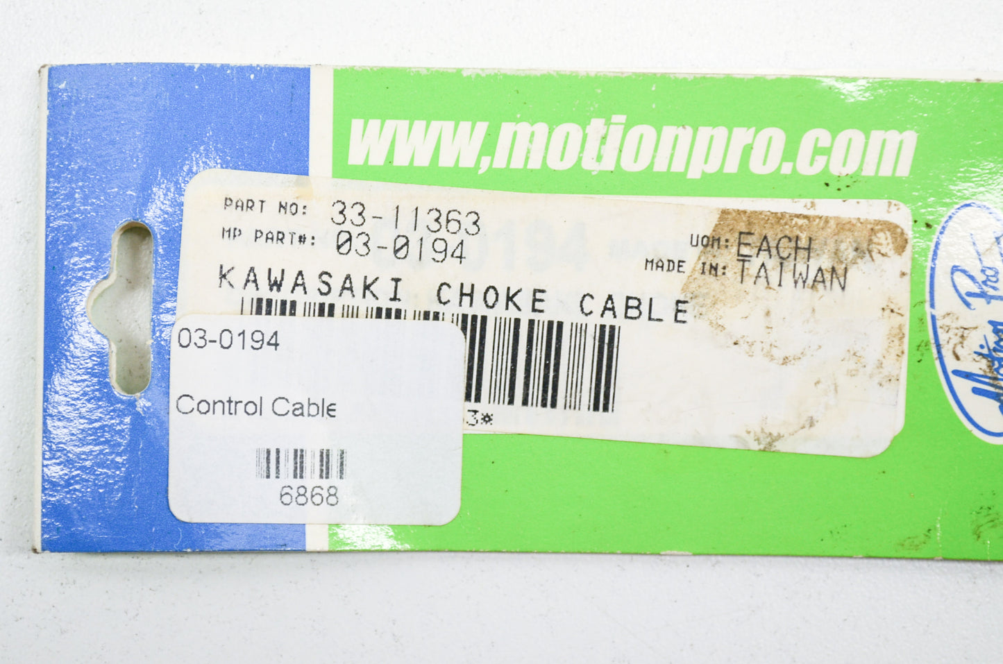 Choke Control Cable 34.25' Kawasaki Bayou Prairie NOS