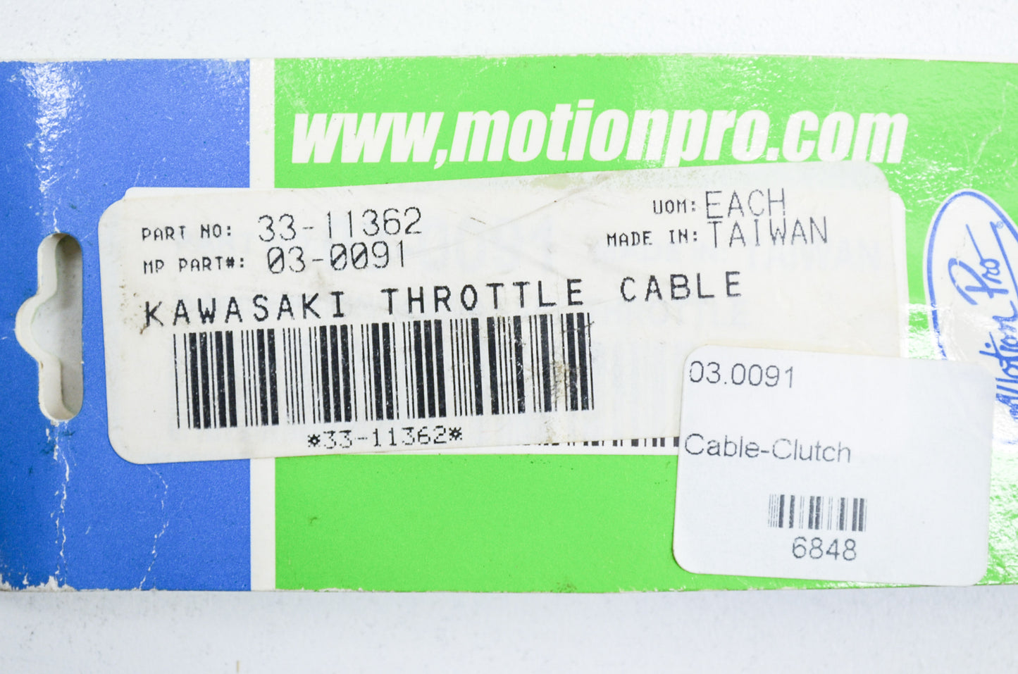 New Motion Pro Throttle Cable Kawasaki Bayou Mojave NOS