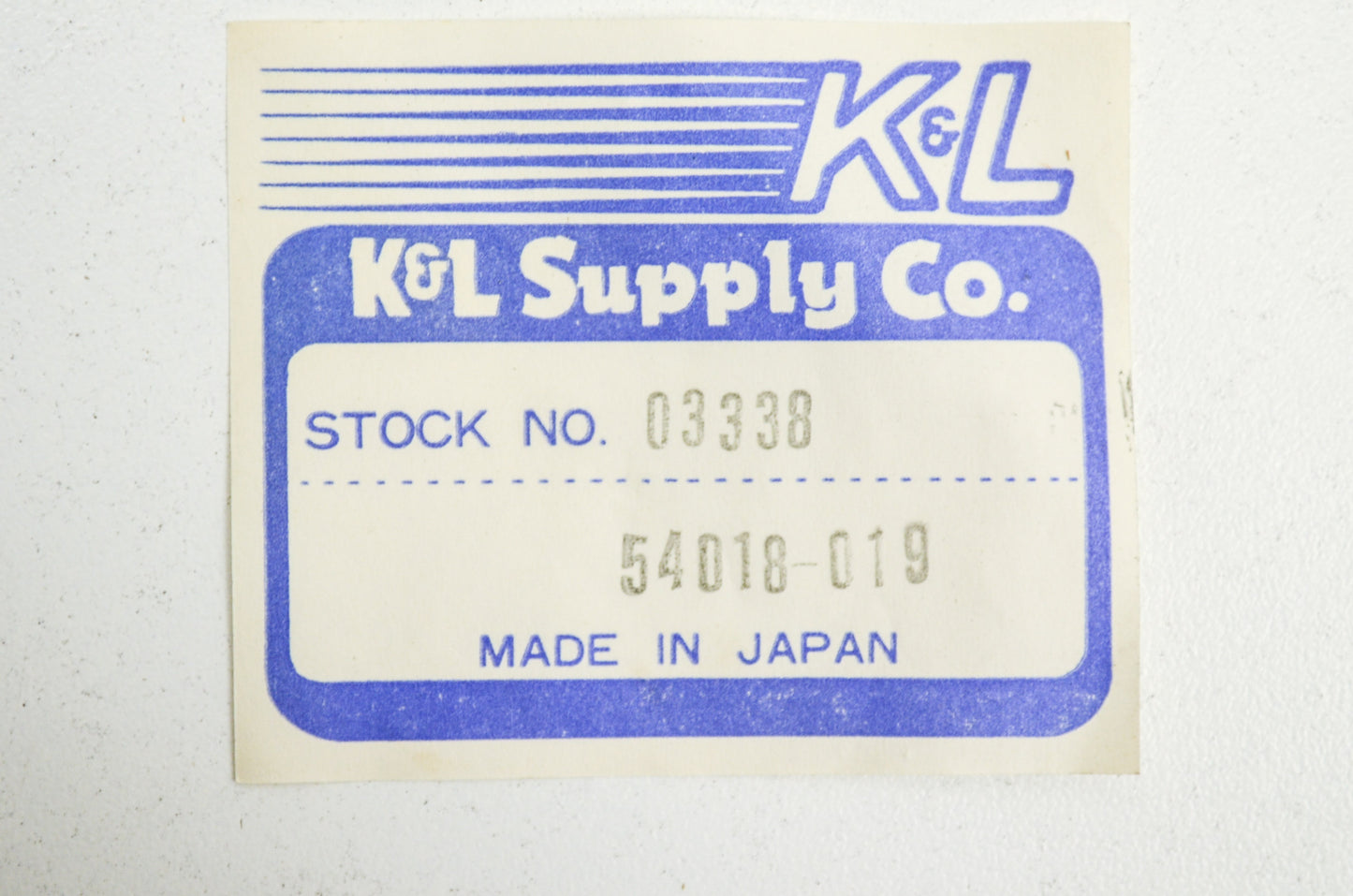 New K&L Tachometer Cable Kawasaki KZ400 NOS