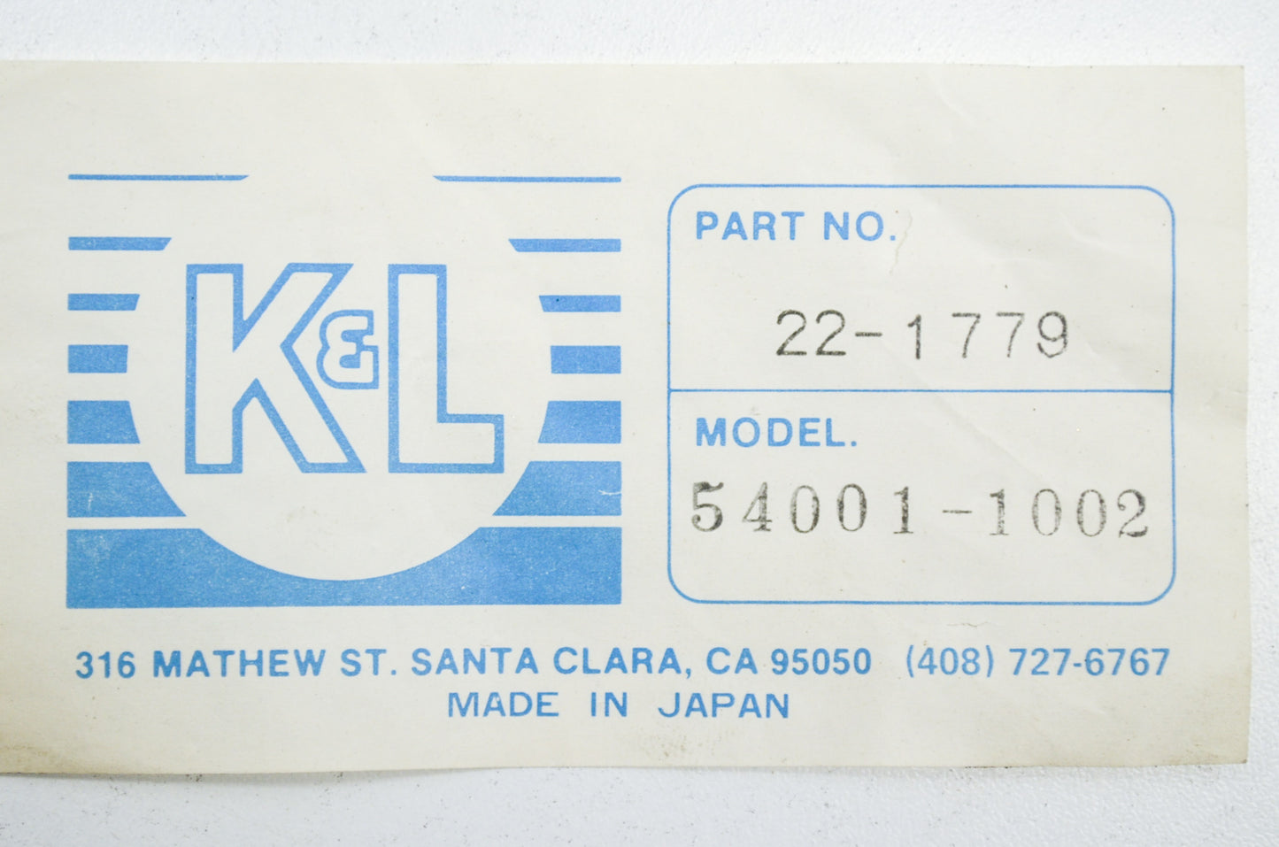 New K&L Tachometer Cable Kawasaki KZ 650 750 NOS