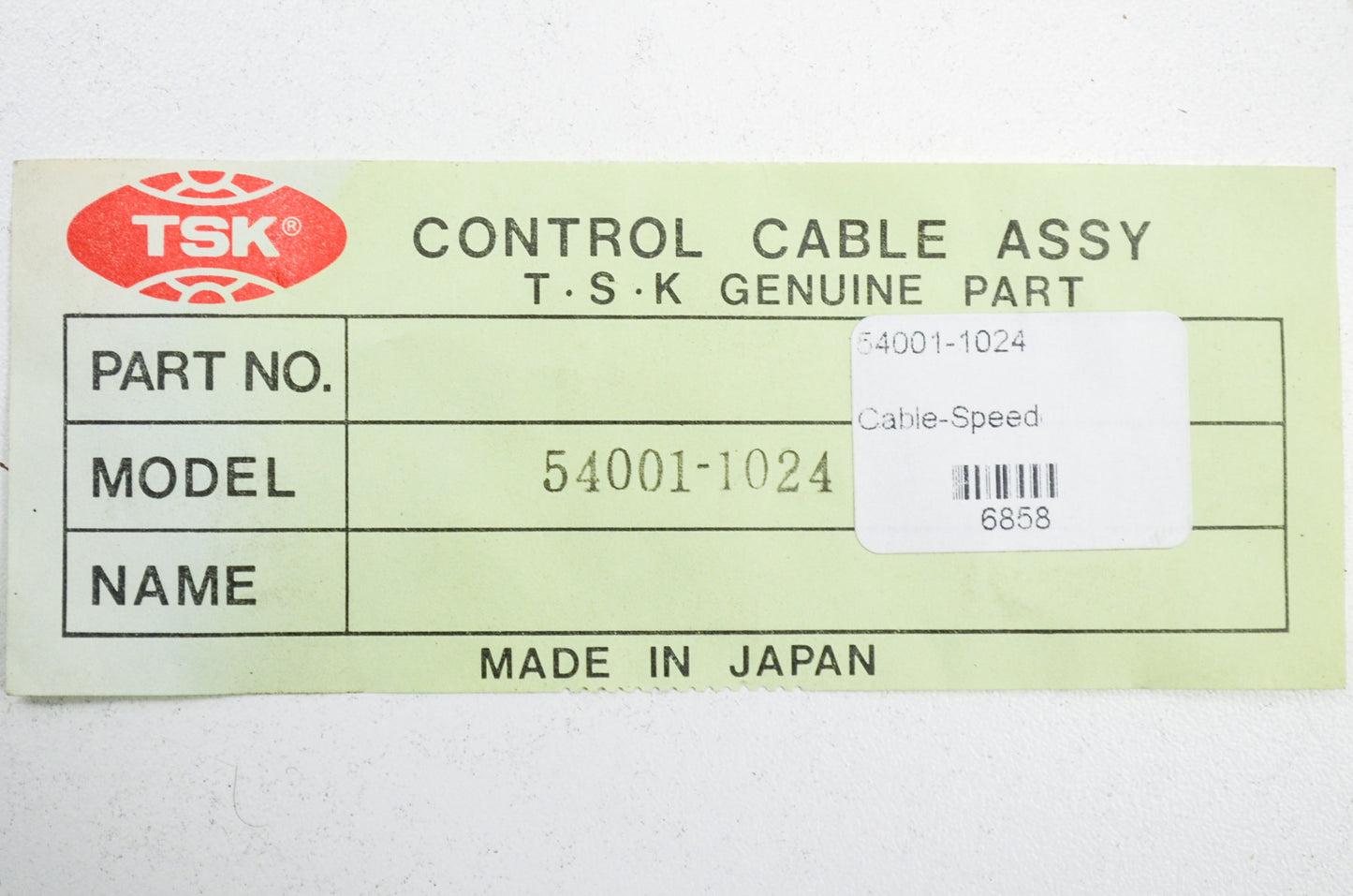 New TSK Speedometer Cable Kawasaki KZ440 ZR550 KZ1000 NOS