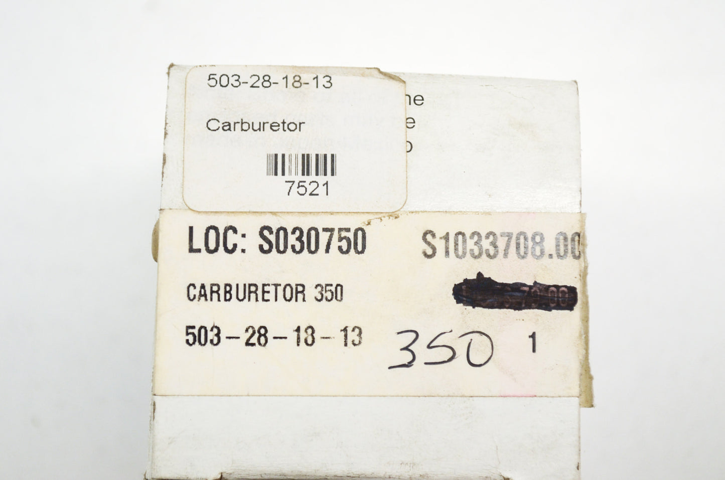 New Walbro Carburetor Husqvarna 350 NOS