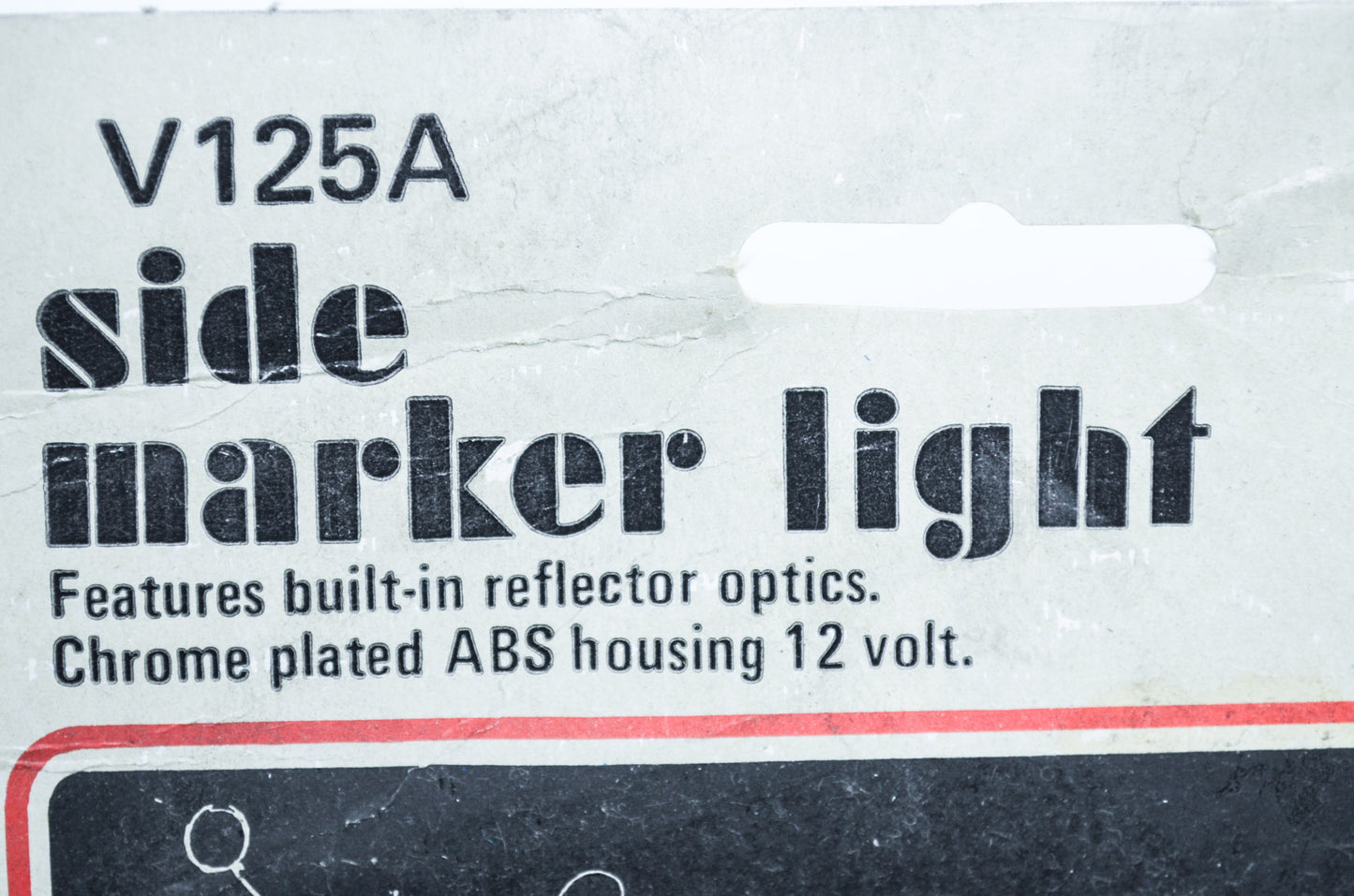 Amber Side Marker Light 12Volt NOS