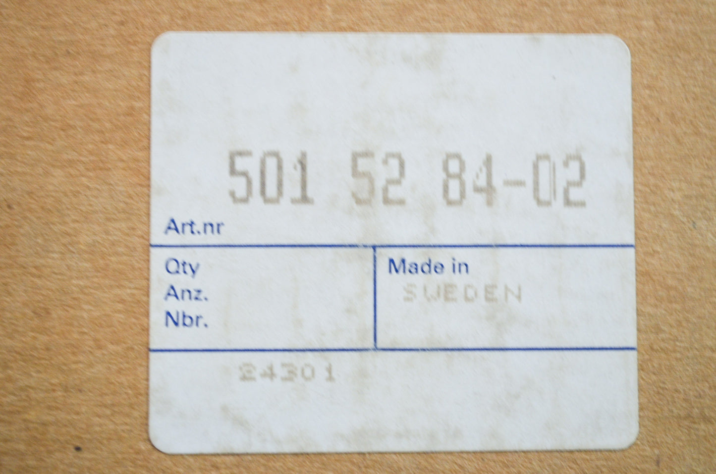 New OEM Husqvarna Crankshaft 266 268 272 NOS