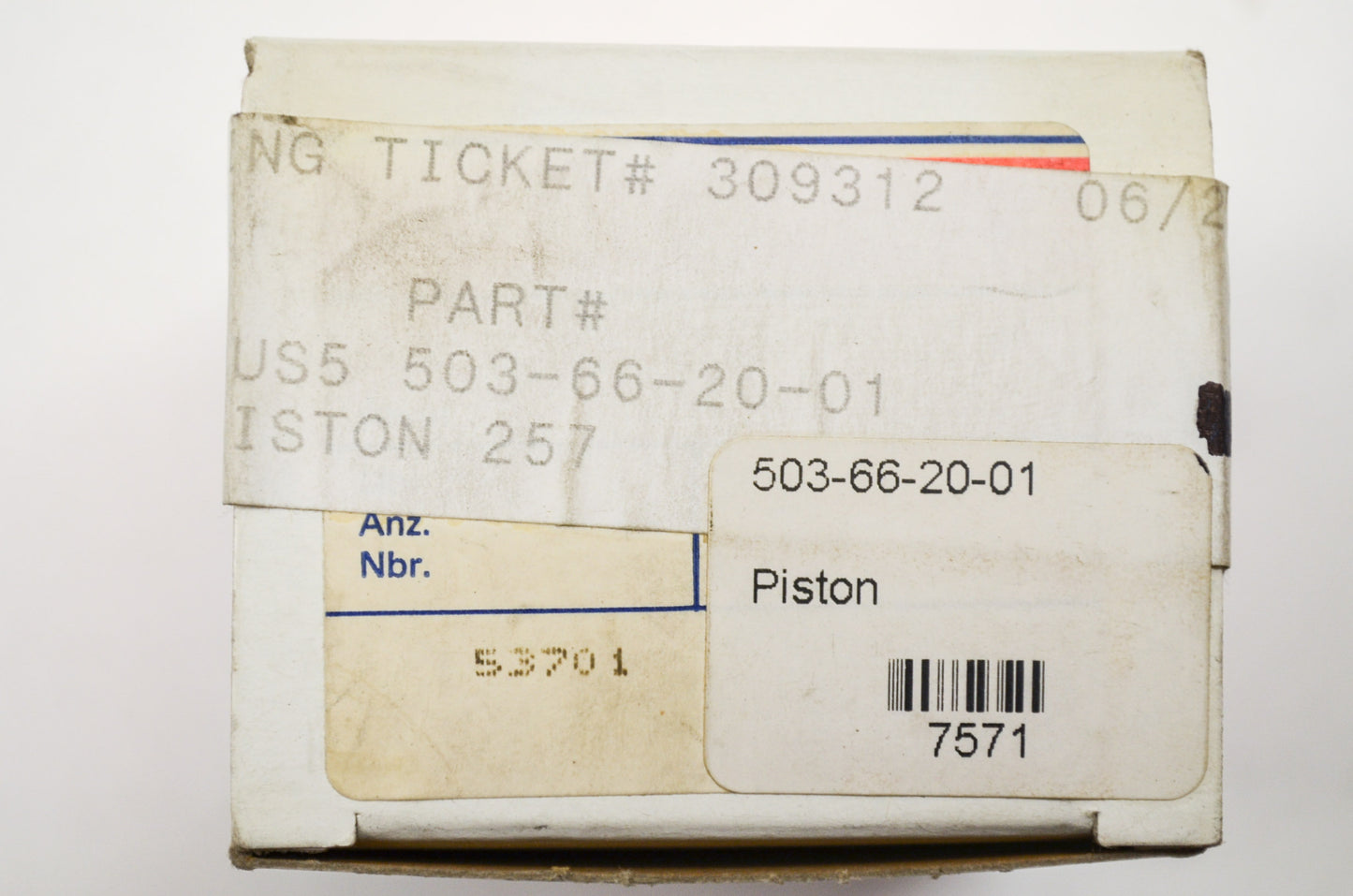 New OEM Husqvarna Piston 257 NOS