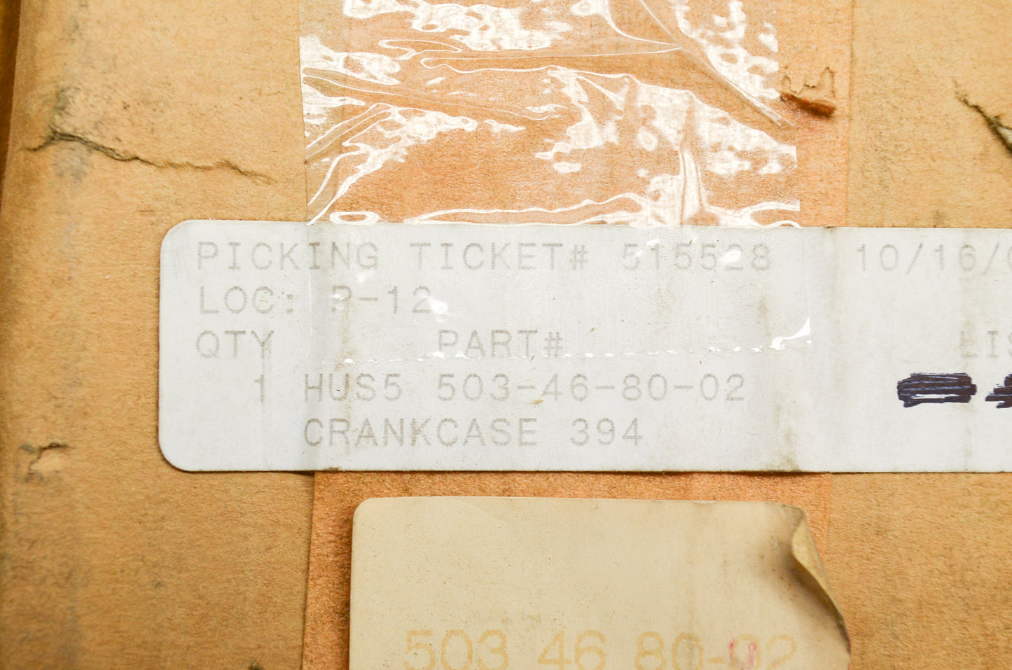 New OEM Husqvarna Crankcase 394 NOS