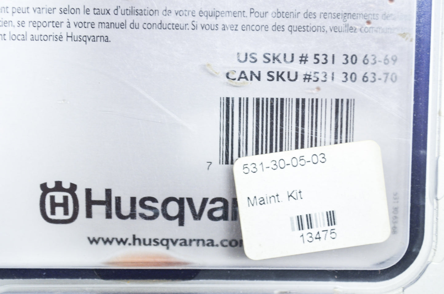New OEM Husqvarna Maintenance Kit 455 Rancher 460 NOS