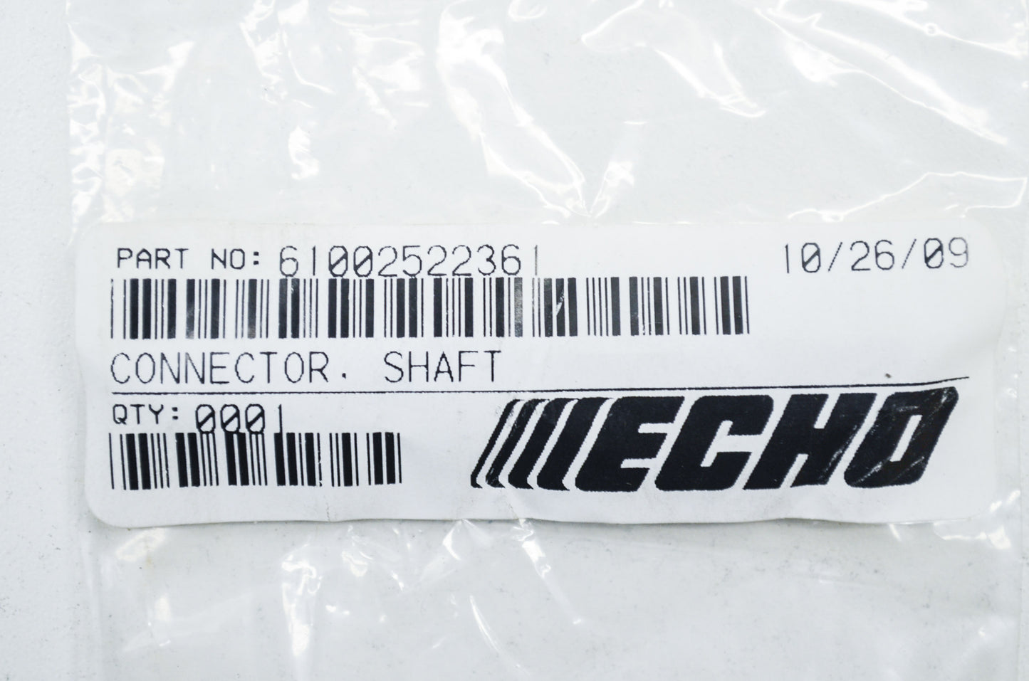 New OEM Echo Shaft Connector PPT 230 231 260 265 266 NOS