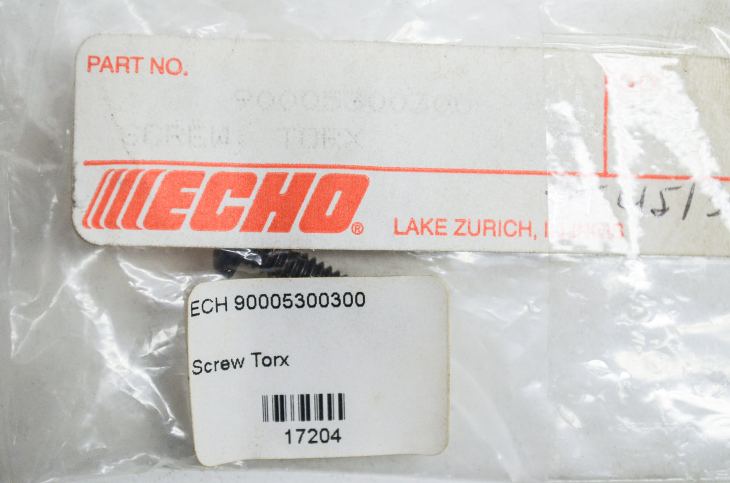 Torx Screw PP 1200 1250 1260 140 PPFD 2400 PPT230 260 Qty 4 NOS