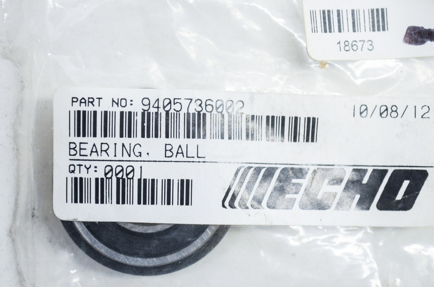 New OEM Echo Ball Bearing PPT 265 266 280 NOS