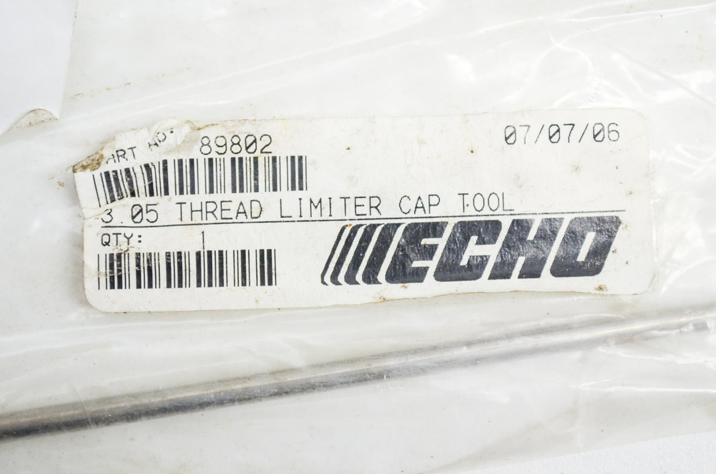 3.05 Thread Limiter Cap Tool NOS