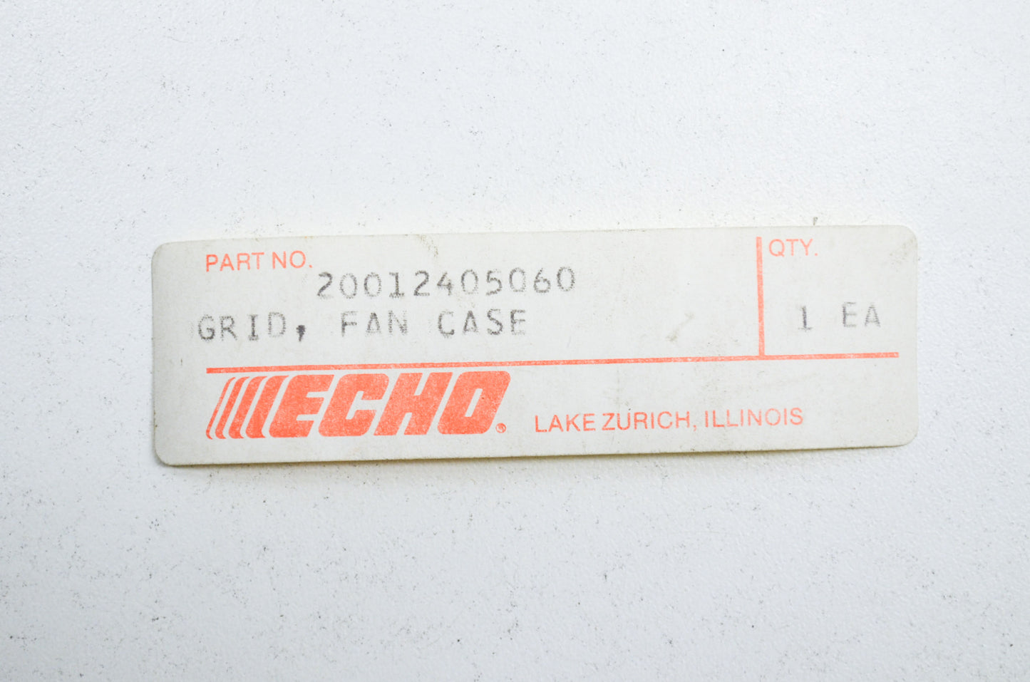 Fan Case Grid ES 1000 2000 NOS