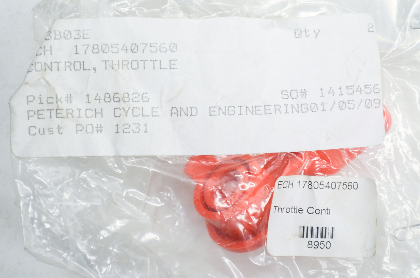 New OEM Echo Throttle Control ES 230 231 PB 20 231 2400 403 NOS