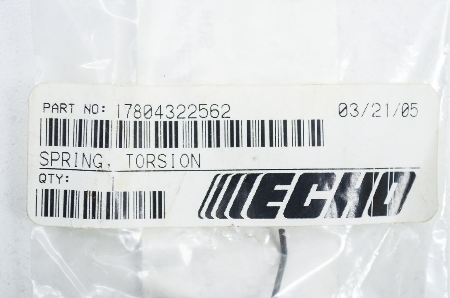 New OEM Echo Torsion Spring PPT 230 231 260 2400 NOS
