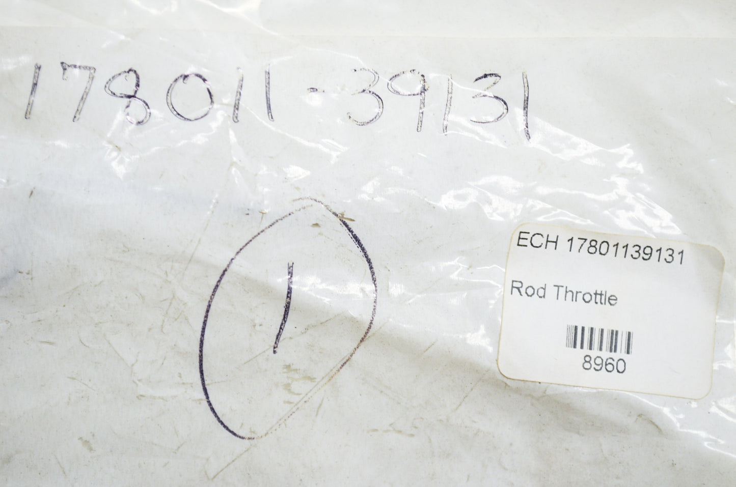 New OEM Echo Throttle Rod CS 300 301 340 341 3000 3400 NOS