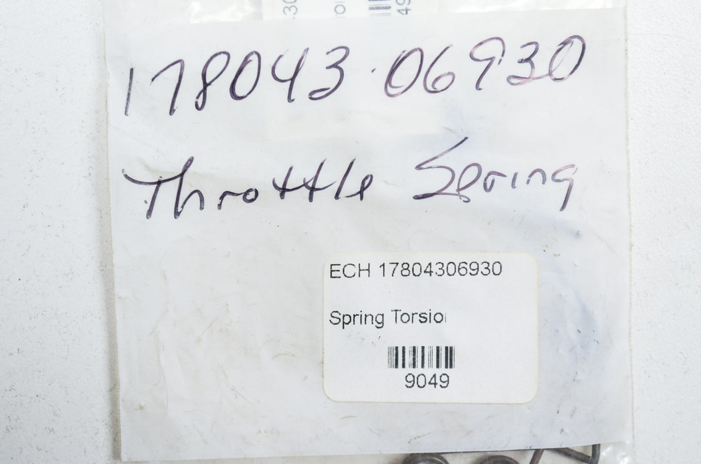 New OEM Echo Torsion Spring GT PE SRM NOS