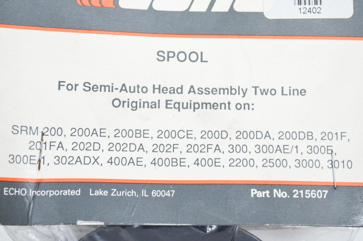 New OEM Echo Spool SRM-265T NOS