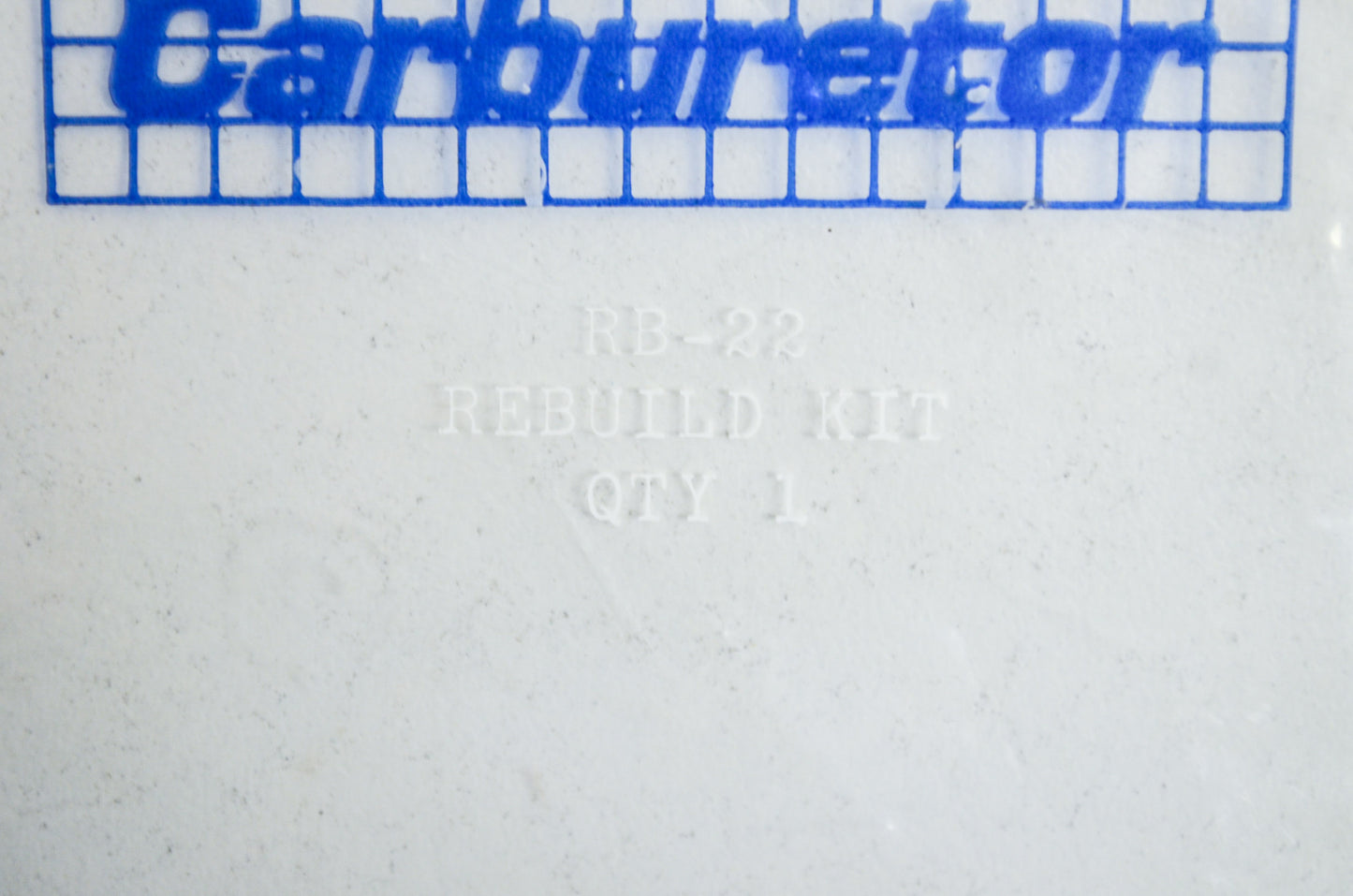 New Zama RB-22 Rebuild Kit NOS