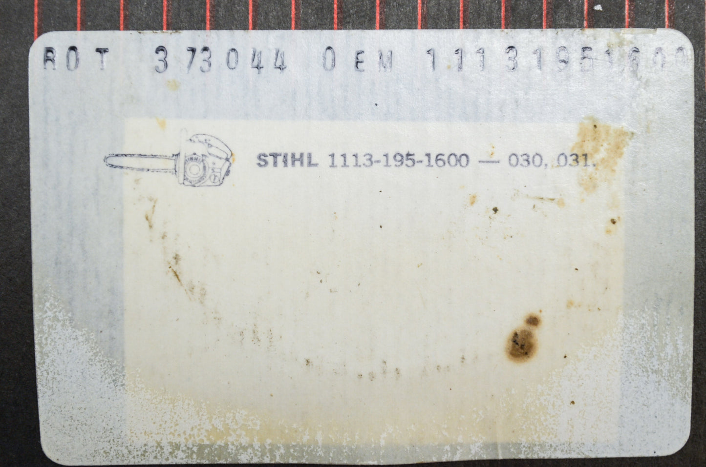Rewind Spring Stihl 030 031 NOS