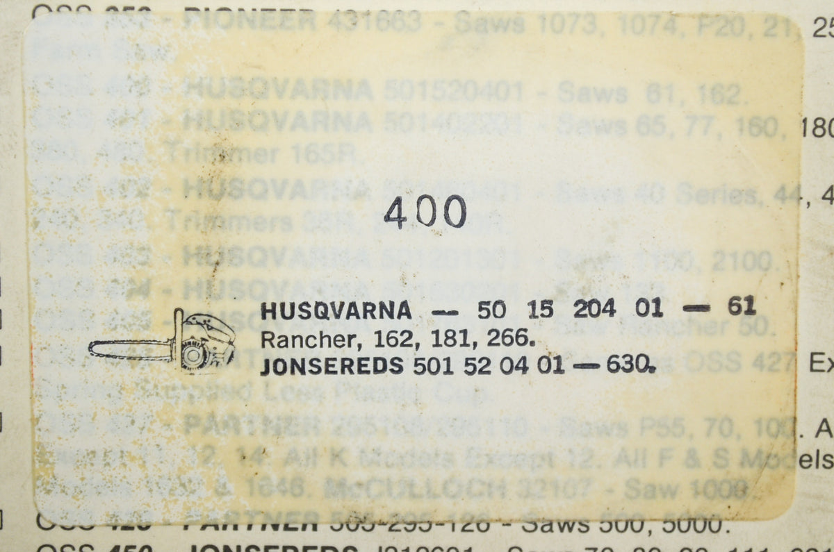Ocean State Spring OSS-400 Rewind Spring Husqvarna Jonsered NOS